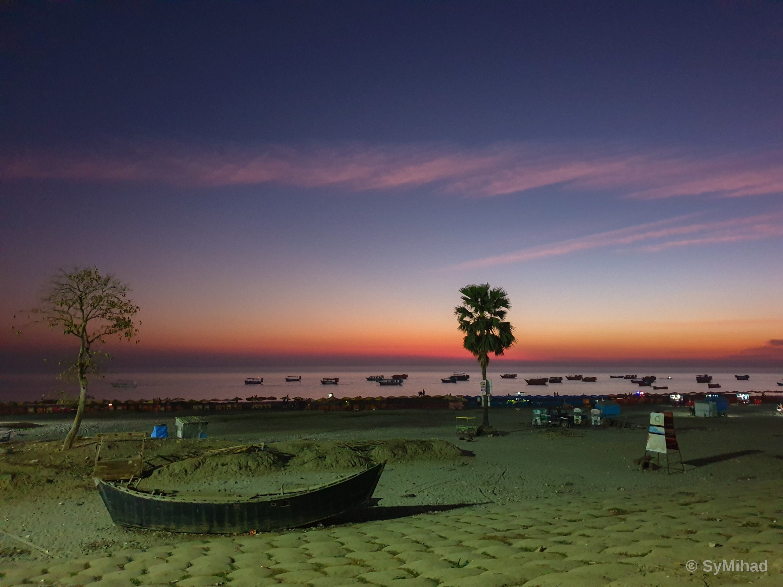 Blue Hour at the Fishing Beach